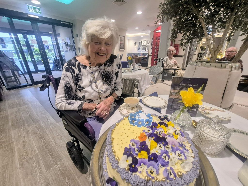 Dementia awareness week cake